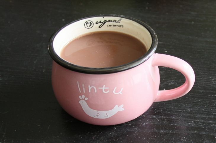 Une tasse de cacao