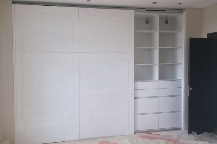 White cabinet