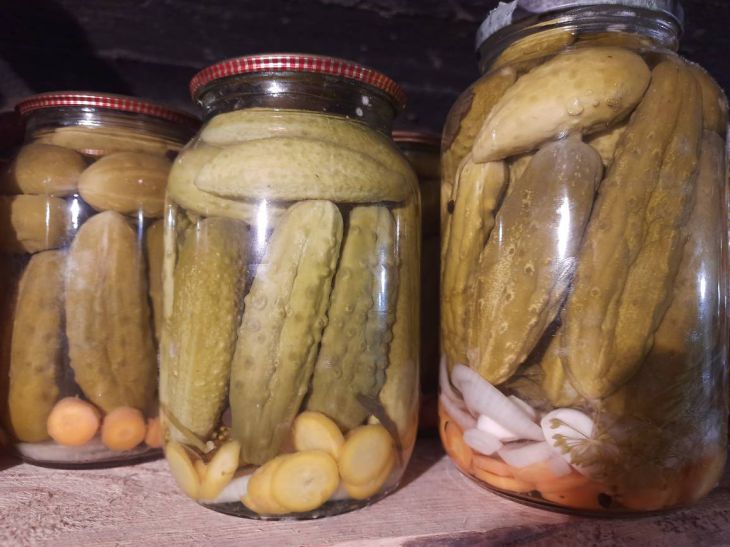 Cucumbers Jars