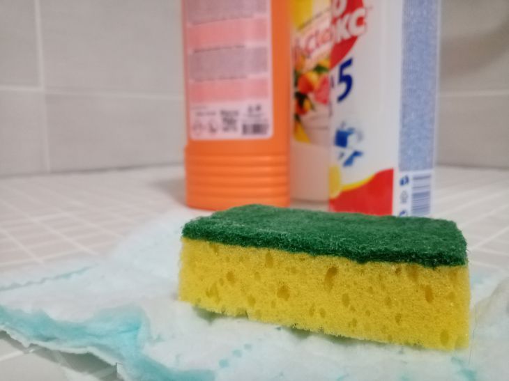 Sponge Cleaning