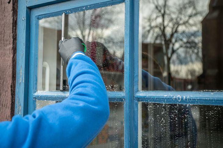 Lavage des vitres