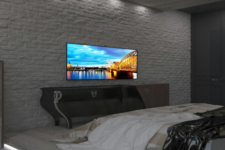 Room with TV