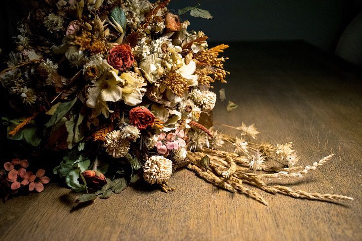 Dried flowers