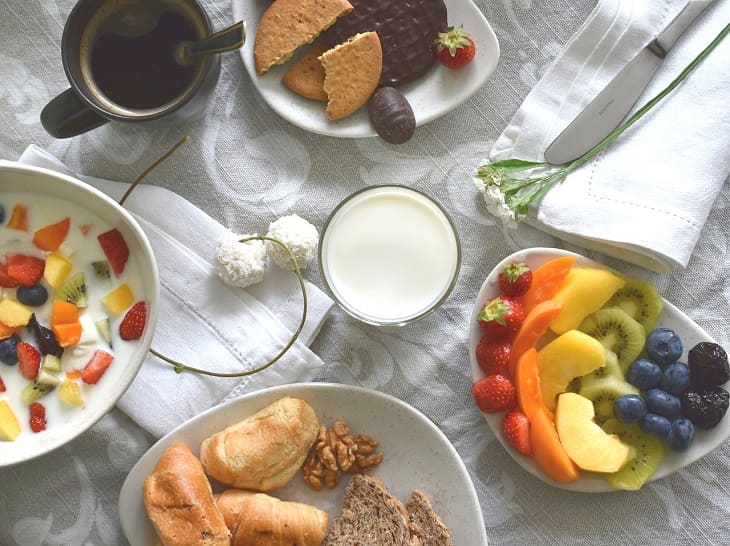 desayuno, comida