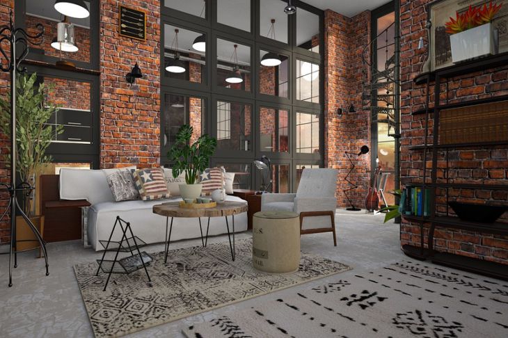 Loft interior