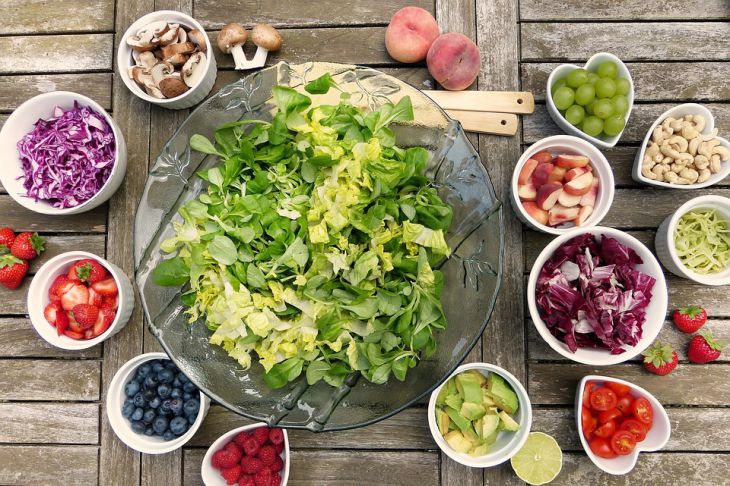 Vegetables, salad