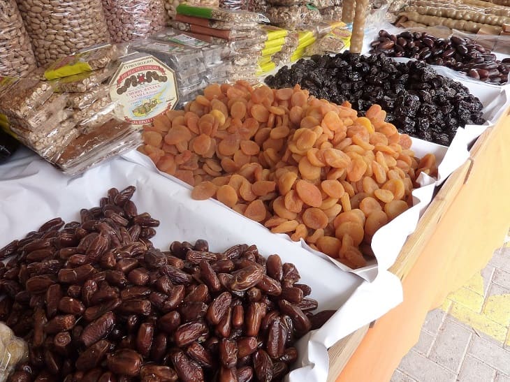 Dried fruits