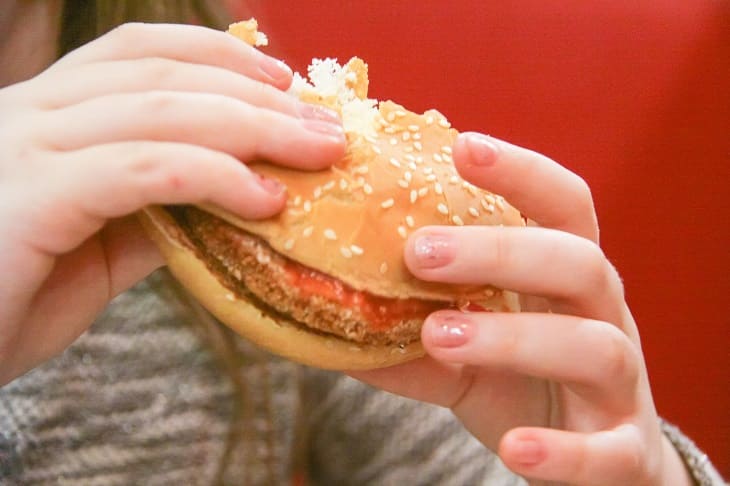 hamburguesa, comida rápida