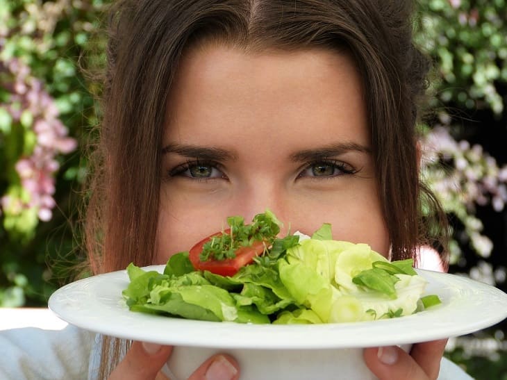 Salat, Gericht