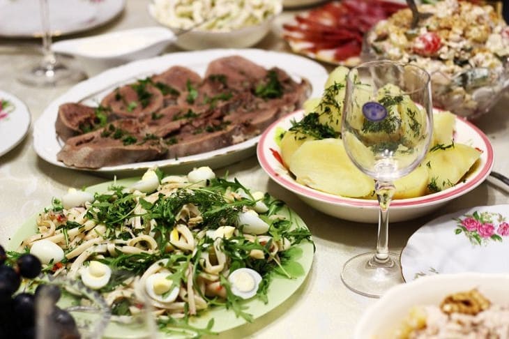 Table de fête