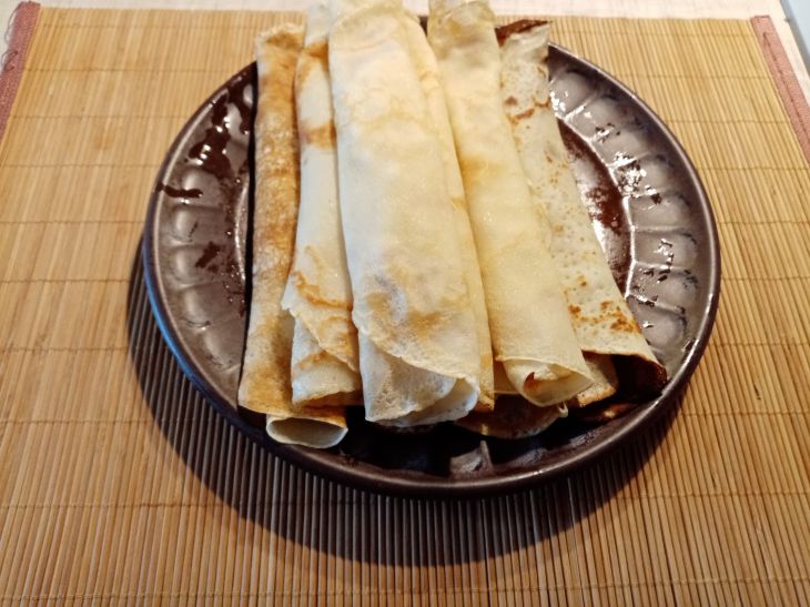 Thin pancakes