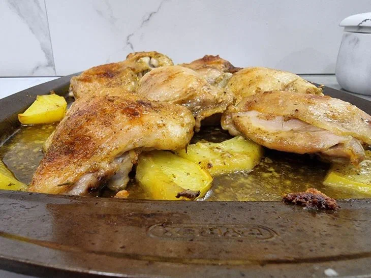 Pollo con patatas