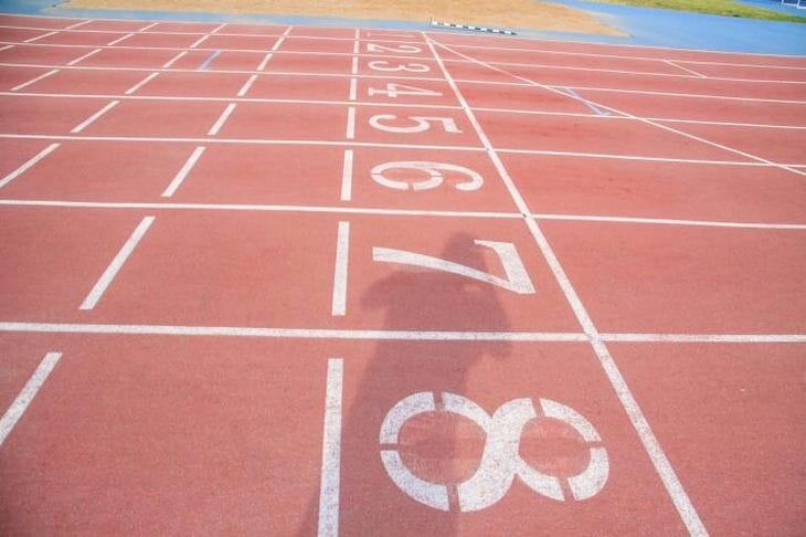 Track for athletes