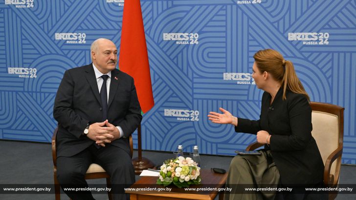 Lukashenko and Skabeeva