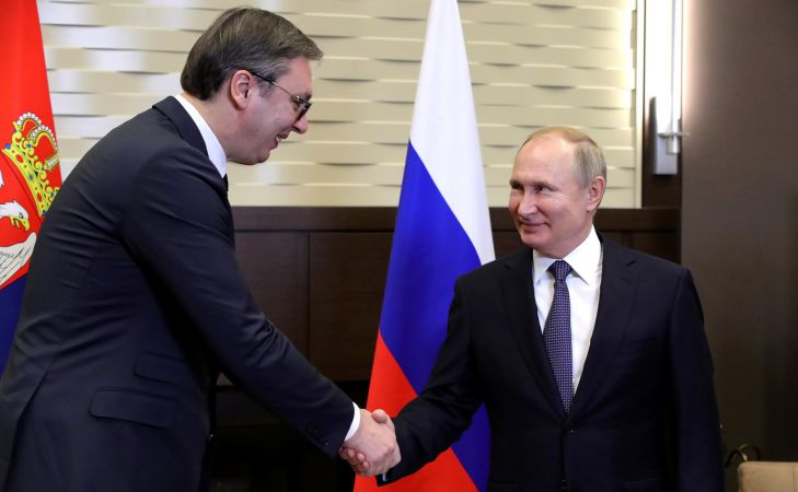 Vucic und Putin