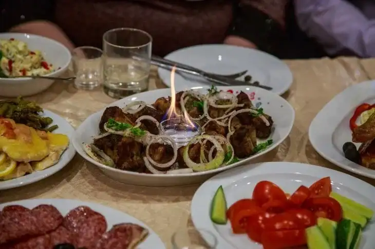 Festive table