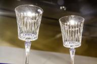 Glass goblets