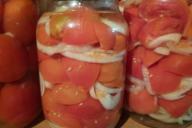 Cans of tomatoes