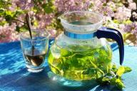 Tea with mint