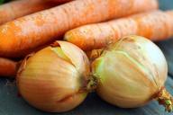 Onions and carrots