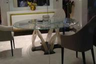 Table en verre