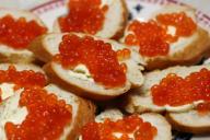 caviar rojo