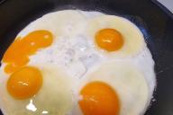 Fried eggs