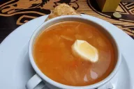 Eine Schüssel Suppe